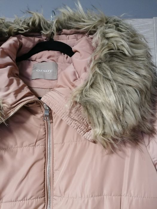 Kurtka zimowa Orsay 36 S różowa