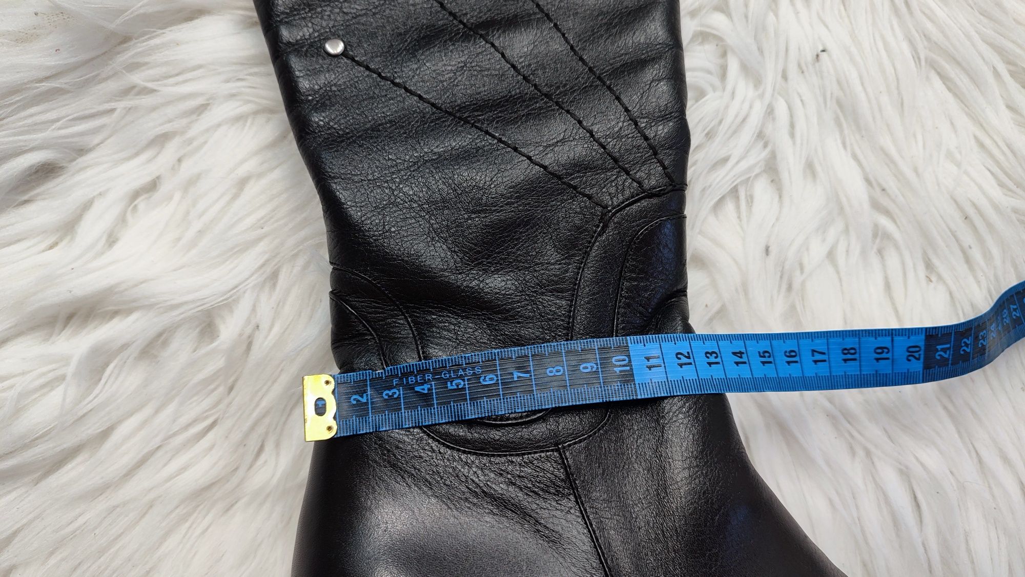 Зимние новые мех сапоги ботинки полуботинки кожаные 38р,25 см