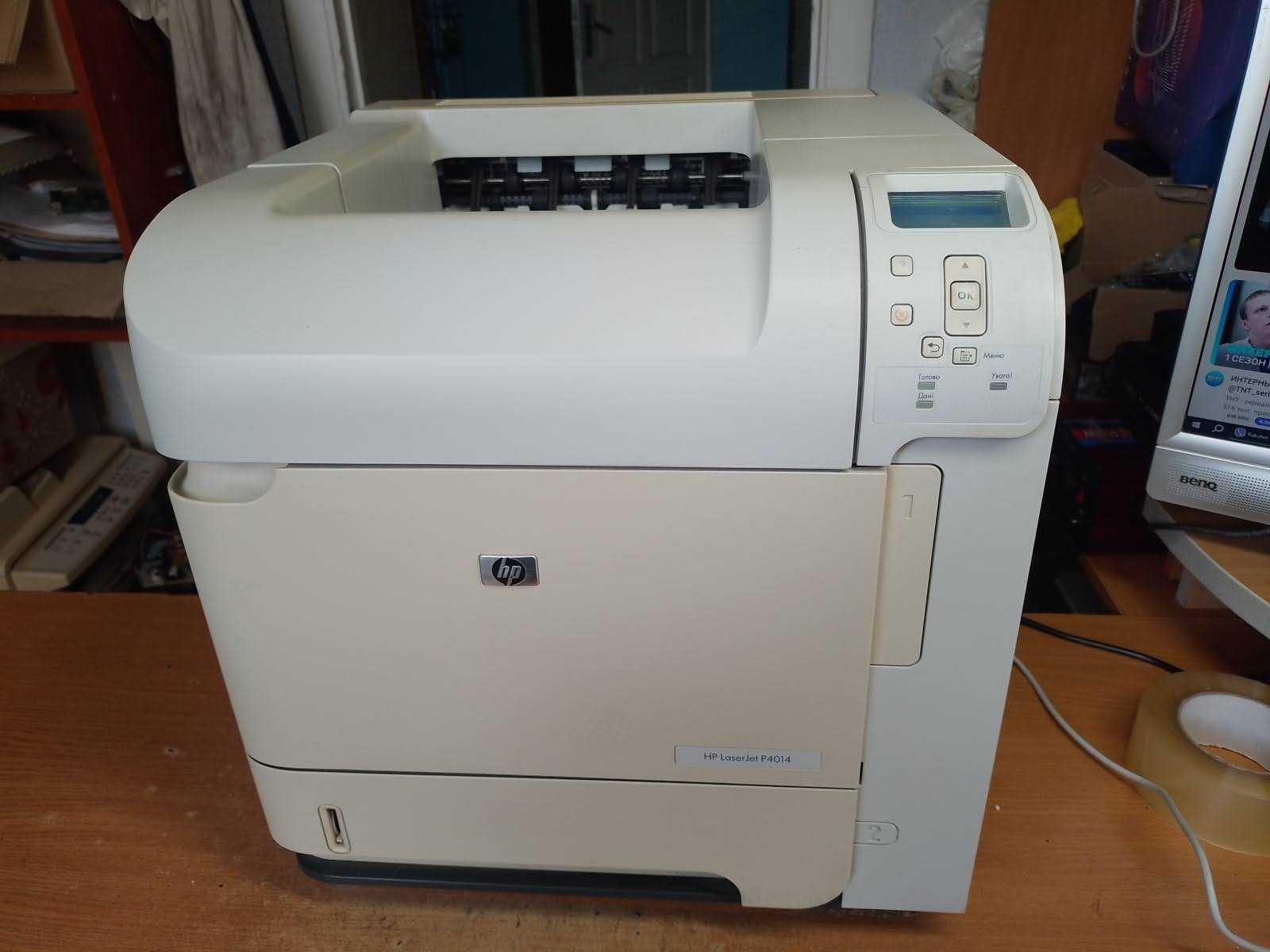 Лазерний принтер HP LaserJet P4014, 43 стор./хв швидкість друку