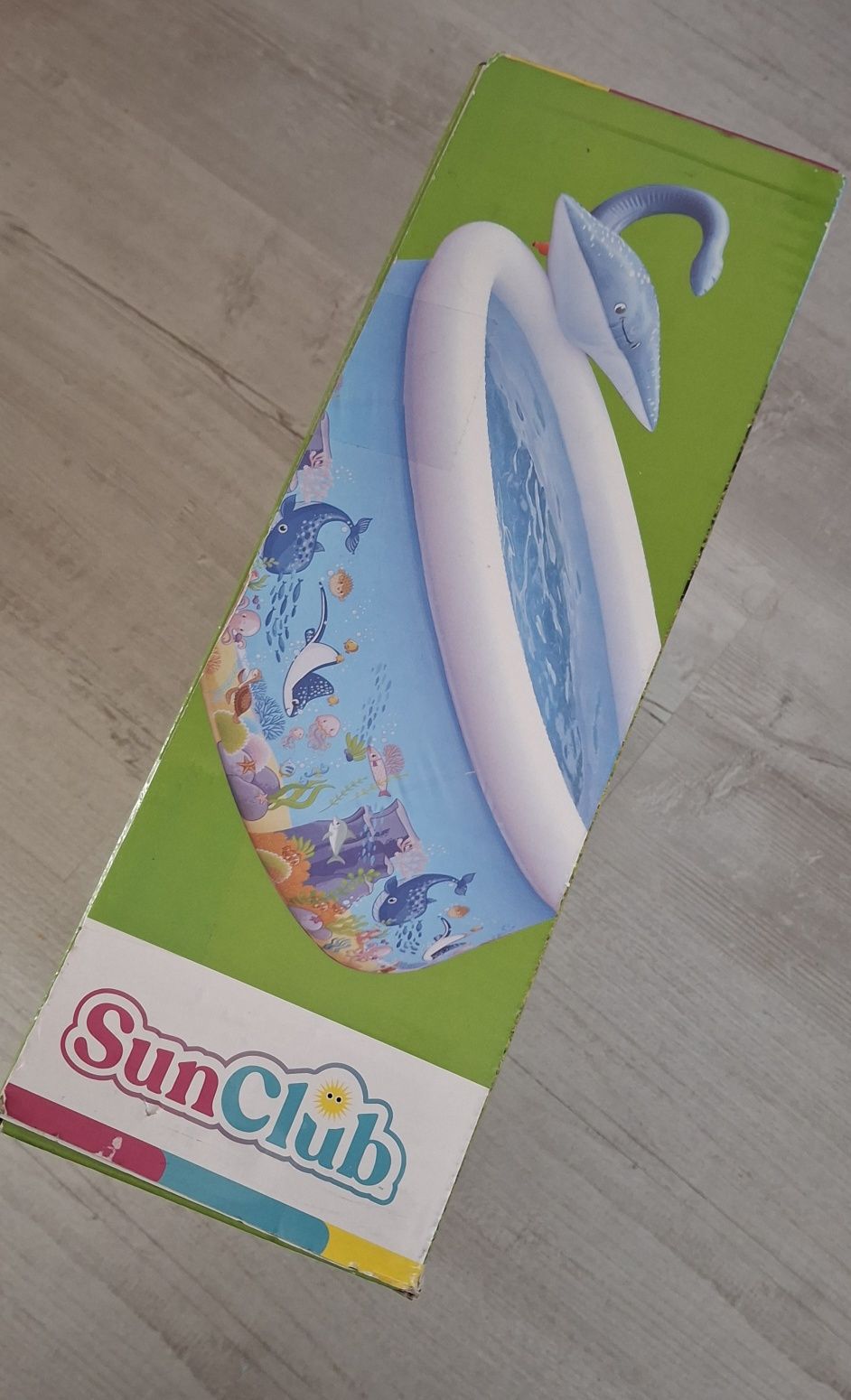 Basen 3D Manta Ray spray pool