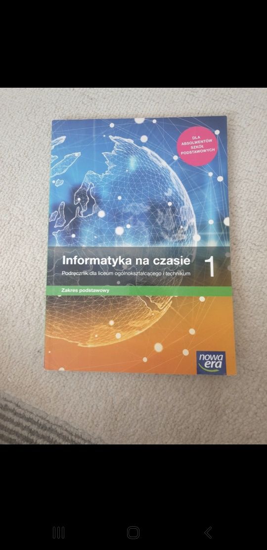 Podrecznik do informatyki klasa 1