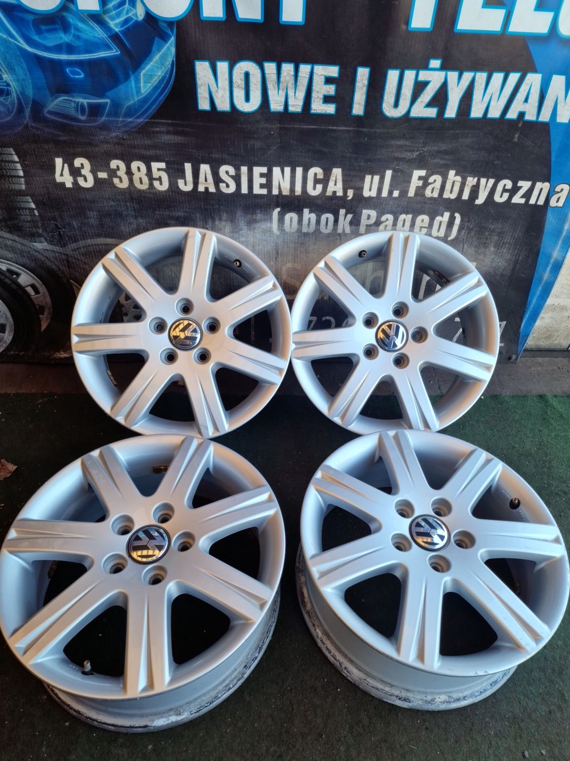 Alufelgi 16 5×112 Audi Vw Skoda Seat Orginał Komplet