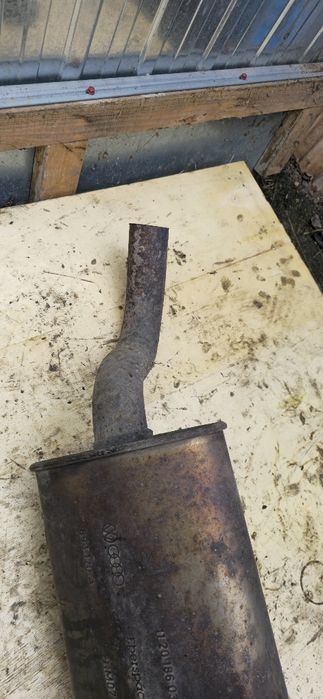 Tłumik Wydech Końcowy Audi 80 Cabrio Coupe Typ 89 2.3L