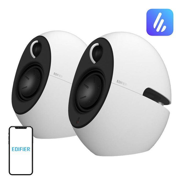 Głośniki Edifier E25Hd Bluetooth Fi-Res Pilot Białe