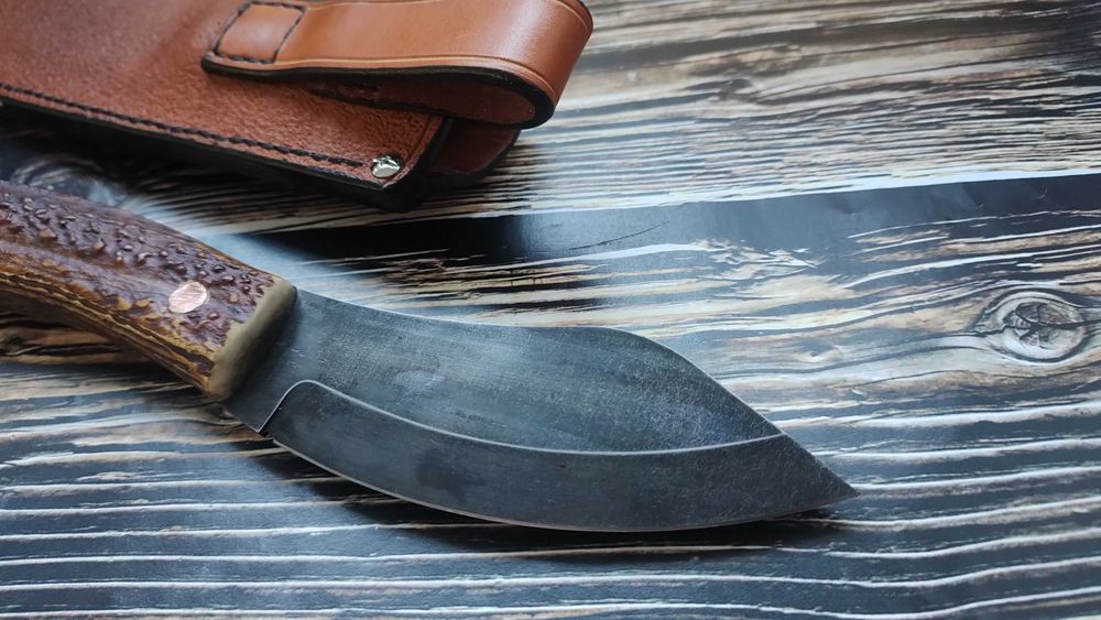 Nóż ZZ Custom Knives NESSMUK, poroże, NCV1