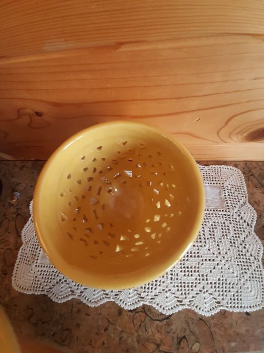 Pote Cerâmica Amarelo