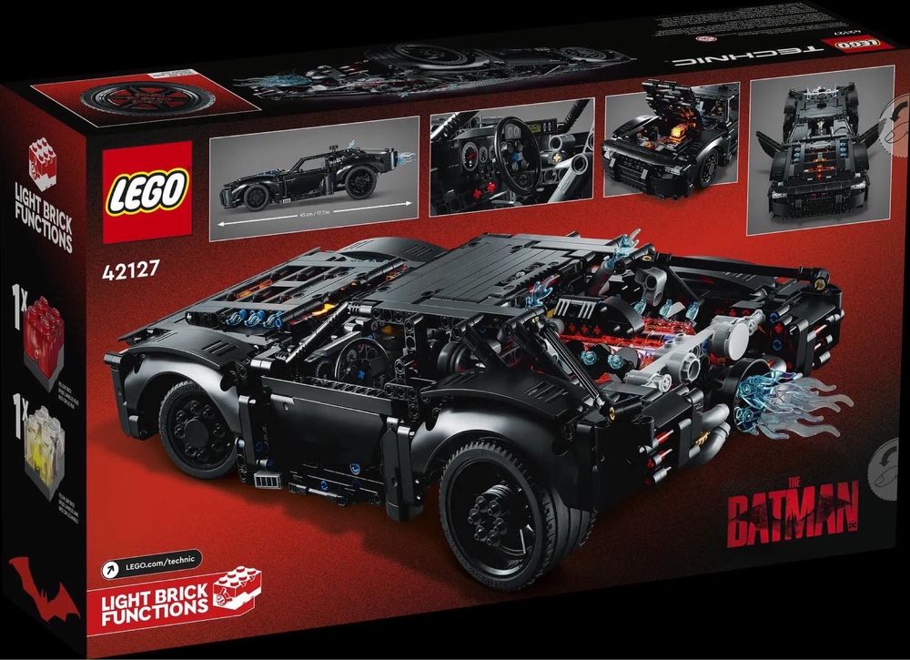 лего LEGO Technic Бетмен: Бетмобіль  42127