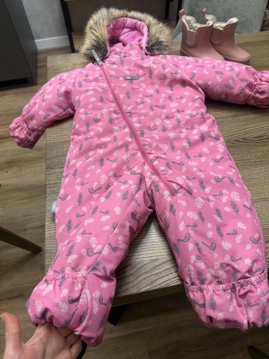 Зимовий комбінезон Lenne 86+6 см + Шапка Reima 48 р