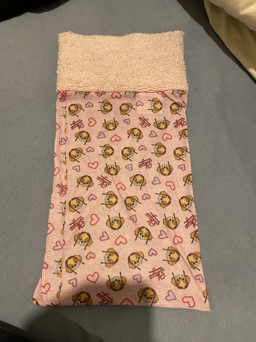 Komin wiosenny/jesienny dla dziewczynki różowy Skye Psi patrol