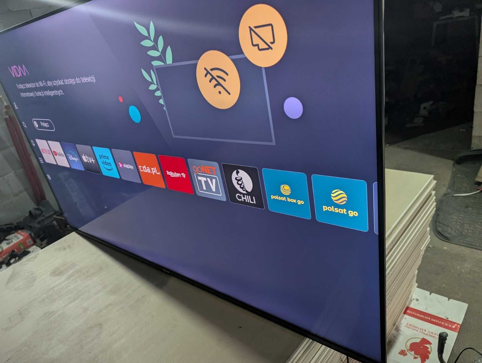 Hisense 65A7KQ QLED 4K – 65″ – jak nowy – Smart TV