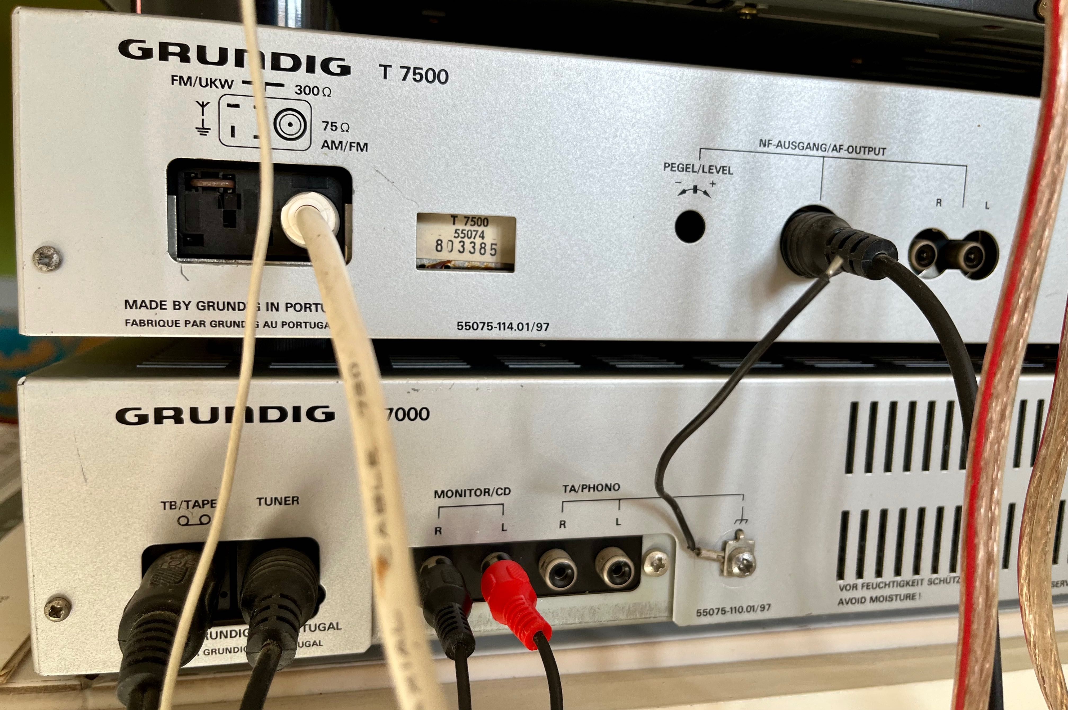 Wzmacniacz radio Grundig V7000 T7500