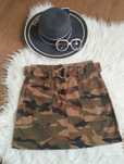 H&M r. XS spódniczka moro