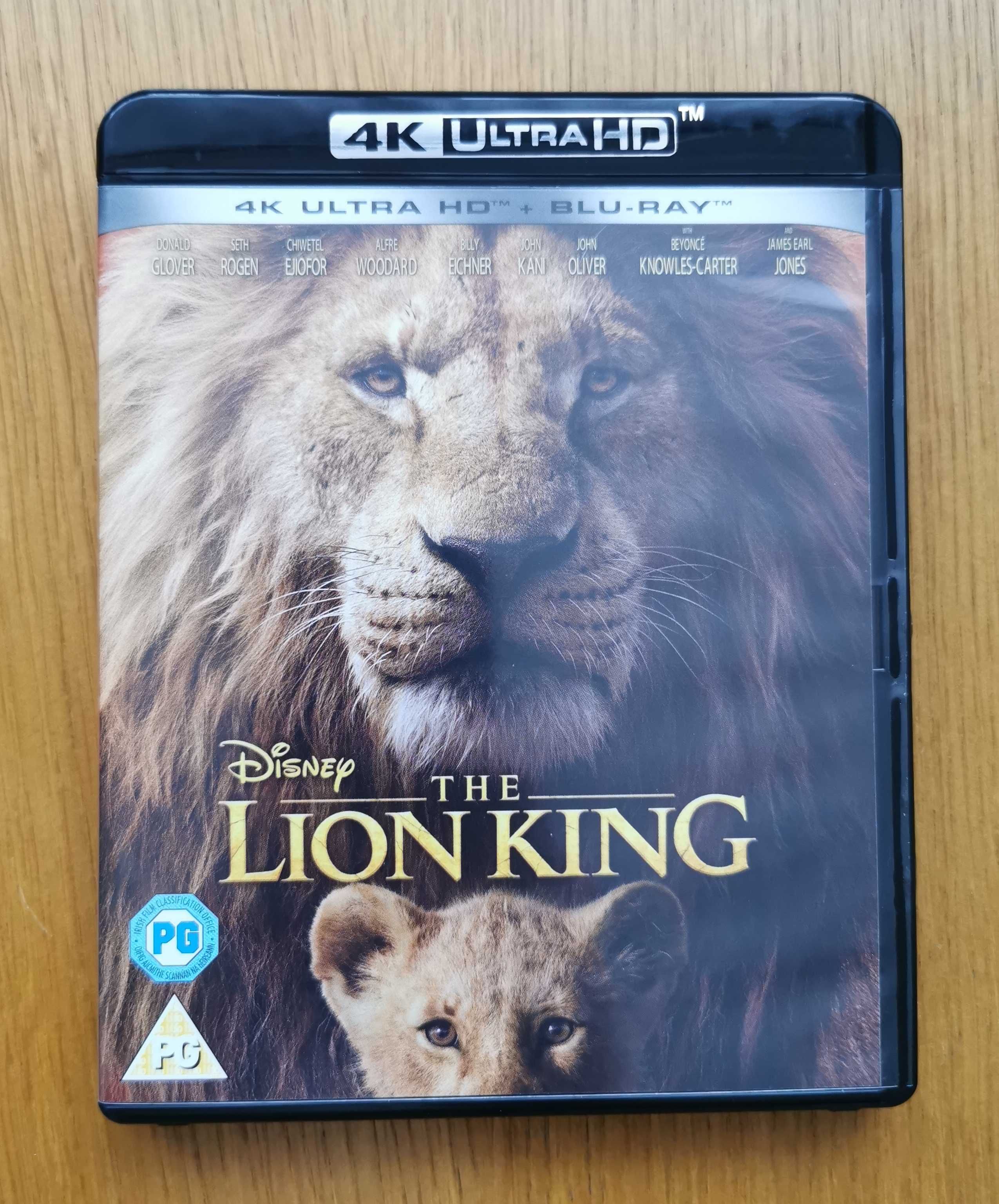 The Lion King 4K UHD (Król Lew) 2x Blu-ray 4K (En) (2019) Disney