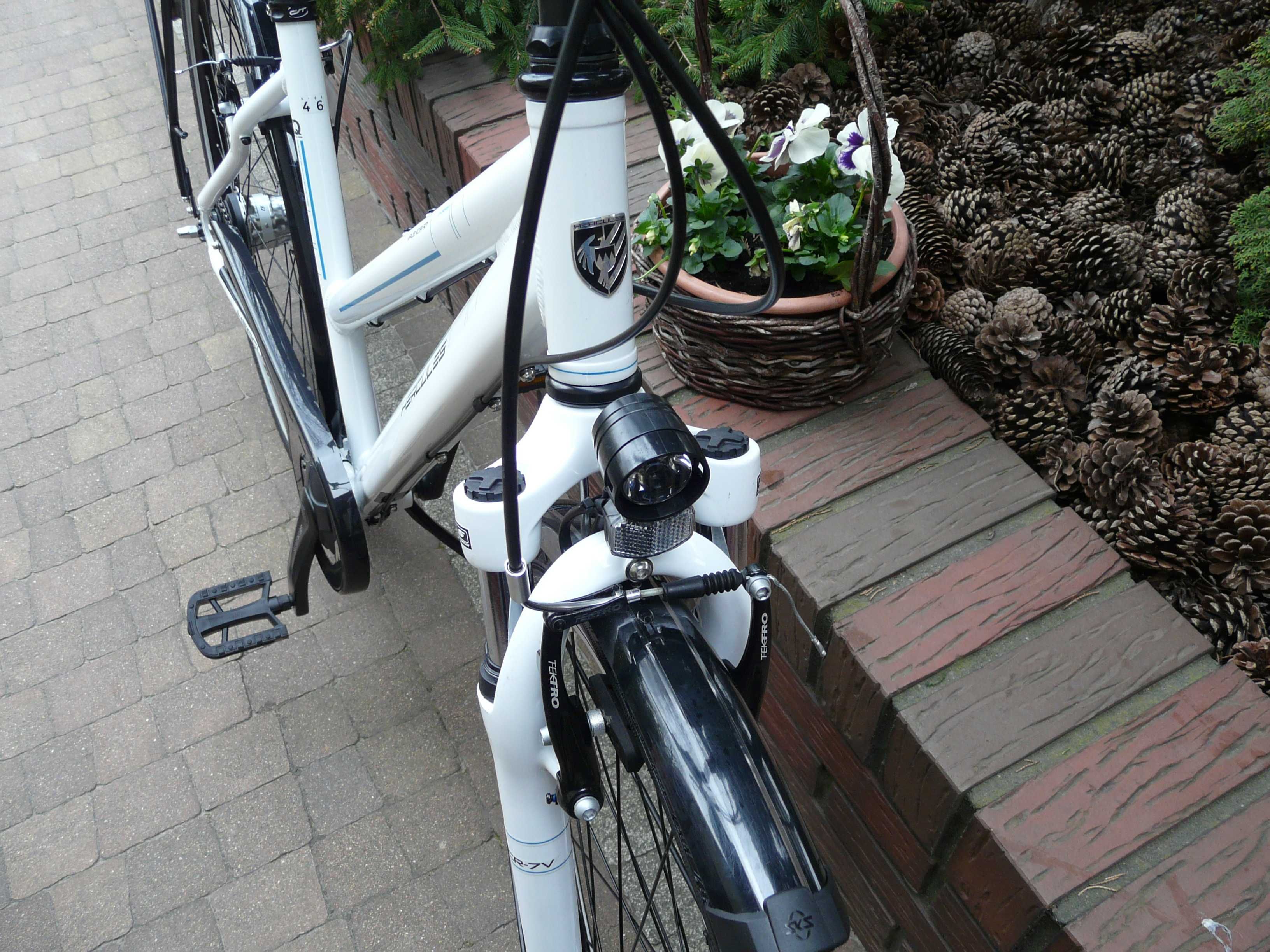 Rower miejski HERKULES Valencja R7 City 28"/46 nożny.Germany-wzorowy