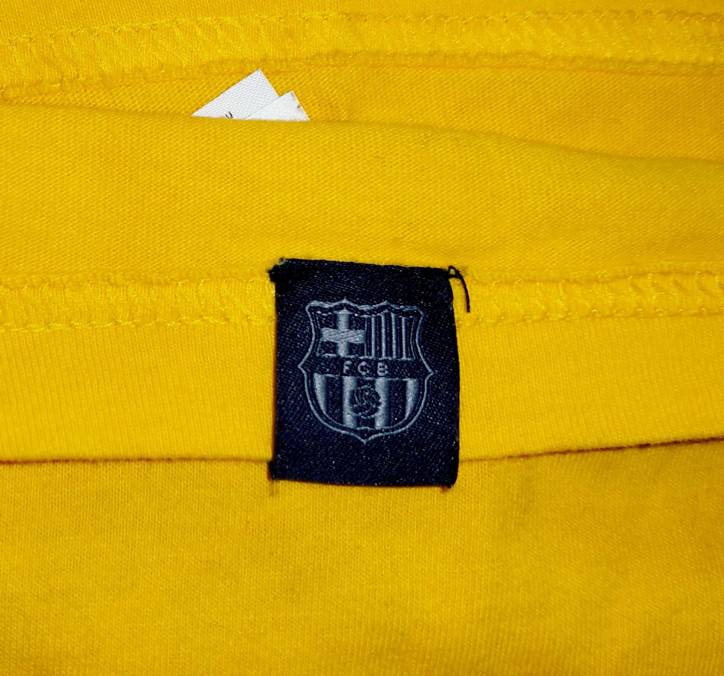 FC BARCELONA piękna Oryginalna klubowa koszulka piłkarska IDEAŁ bawełn