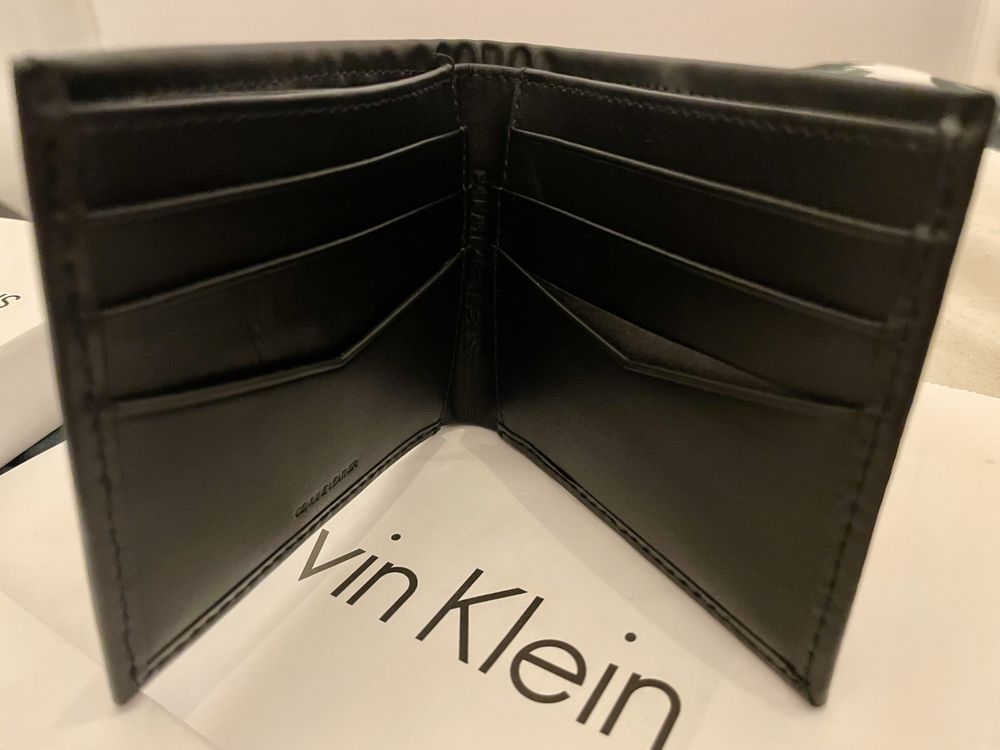 Sprzedam 100% oryginalny, męski, skórzany ,nowy portfel Calvin Klein