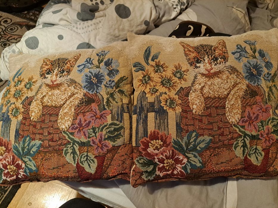 Poduszki ozdobne w kotki