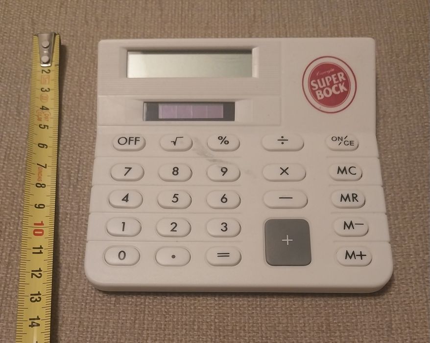 Maquina calculadora Super Bock