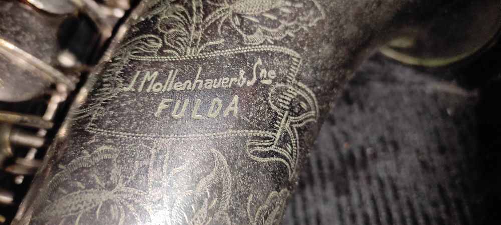 Саксофон альт Fulda німець повністю перекритий
