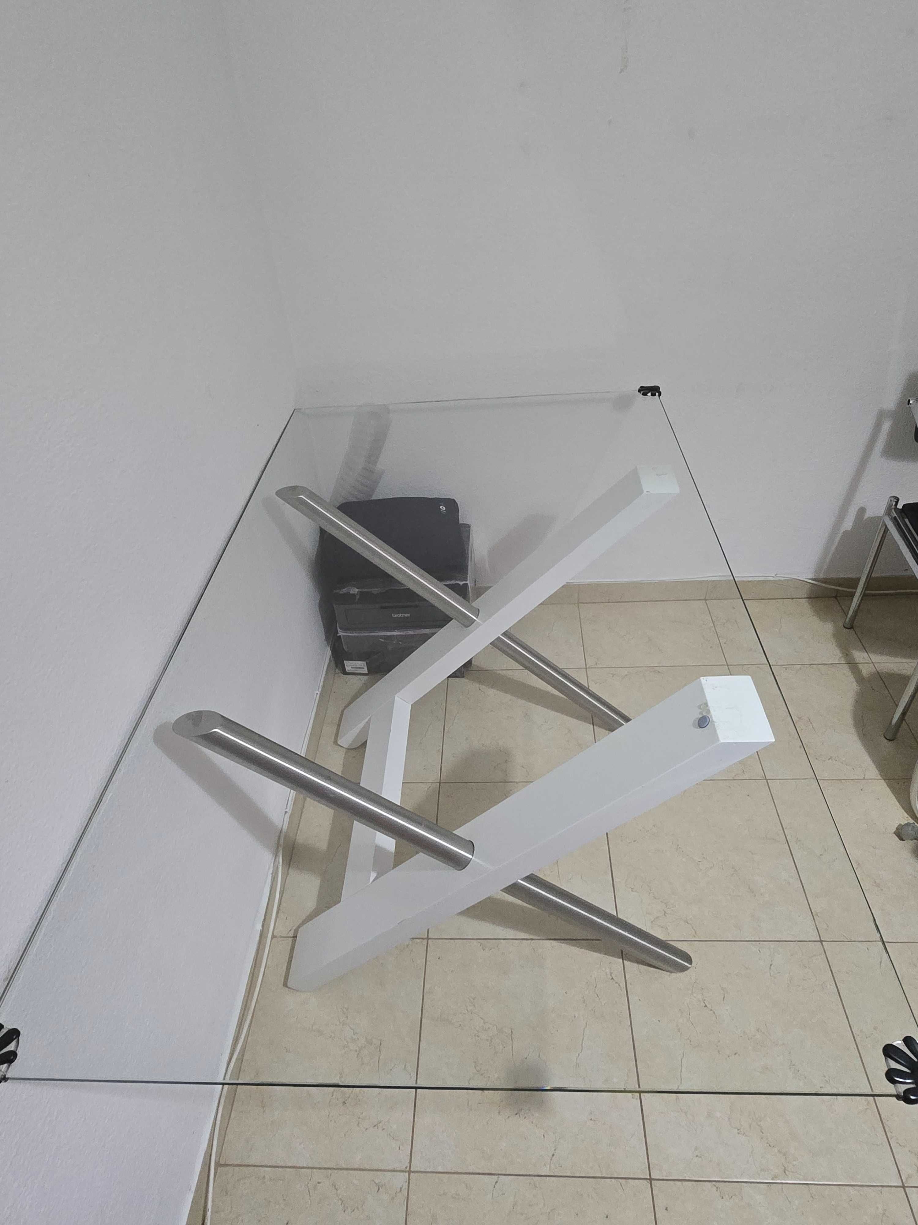 Mesa de vidro sala