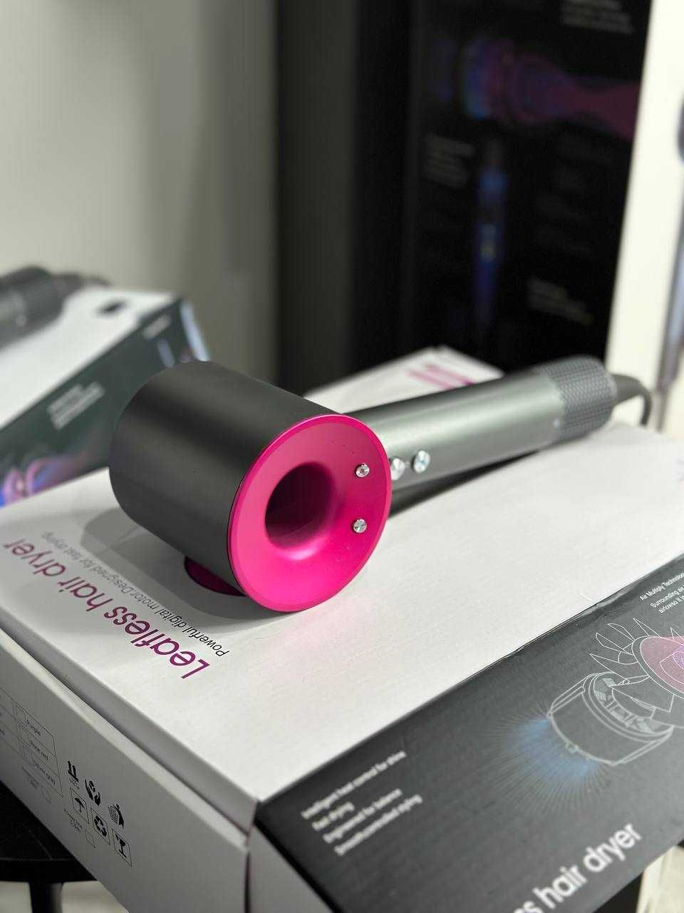 Дайсон HD08 Supersonic Fuchsia Новинка 1в1 Dyson Суперсонік