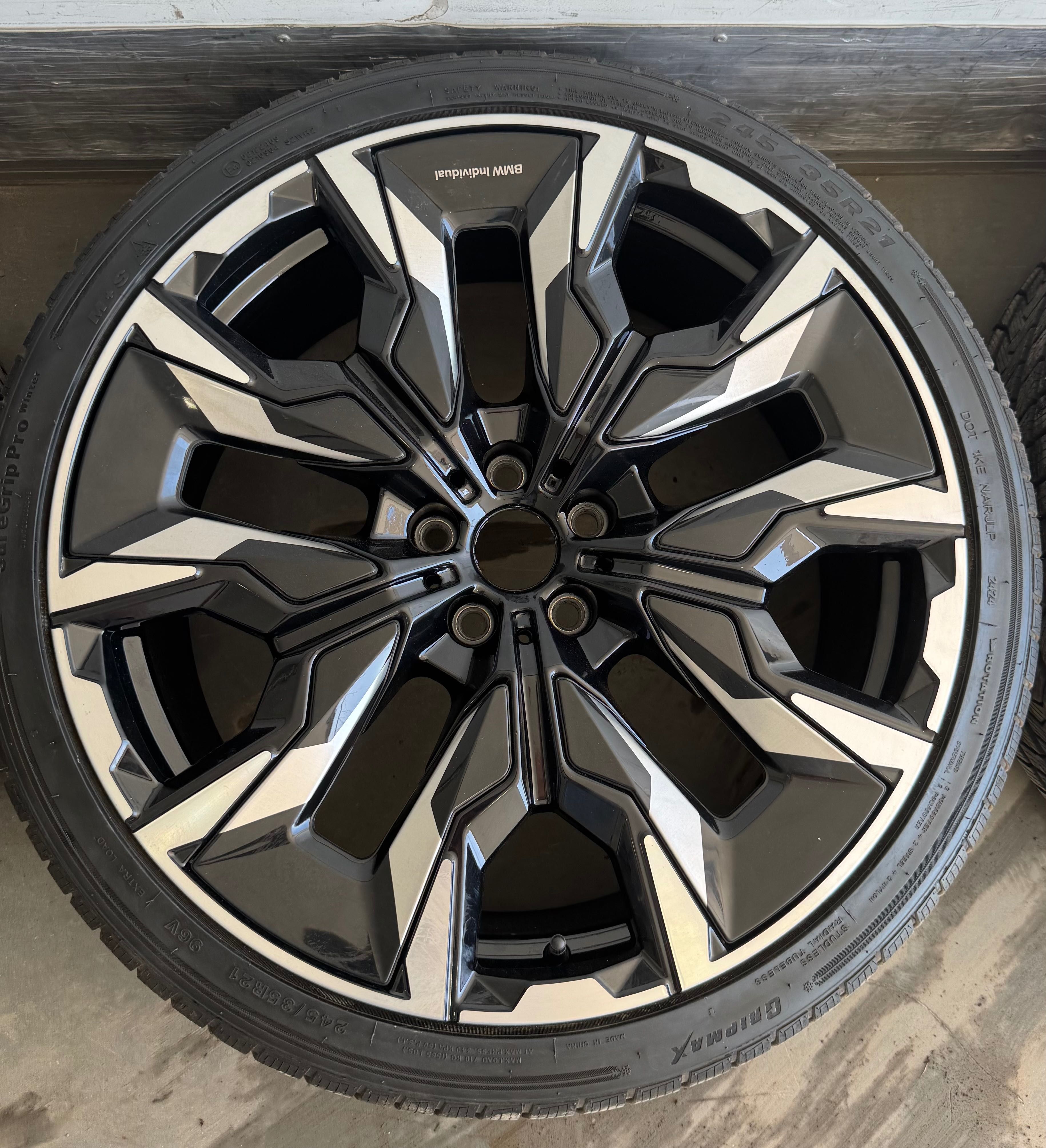 FELGI 21" BMW 5 I5 G60 G61 BMW INDIVIDUAL 10"x21" 5x112 ET46 MPakiet