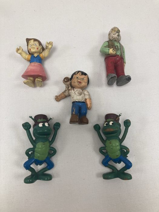 Bonecos Heidi, Marco, Jackie, Marretas