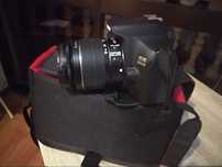 Canon EOS 2000D lente 18-55+Sd 16gb+Mala com todos acessórios com se
