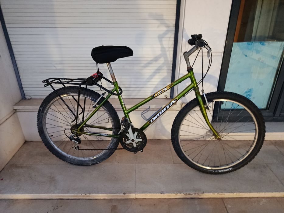 Bicicleta com cadeado