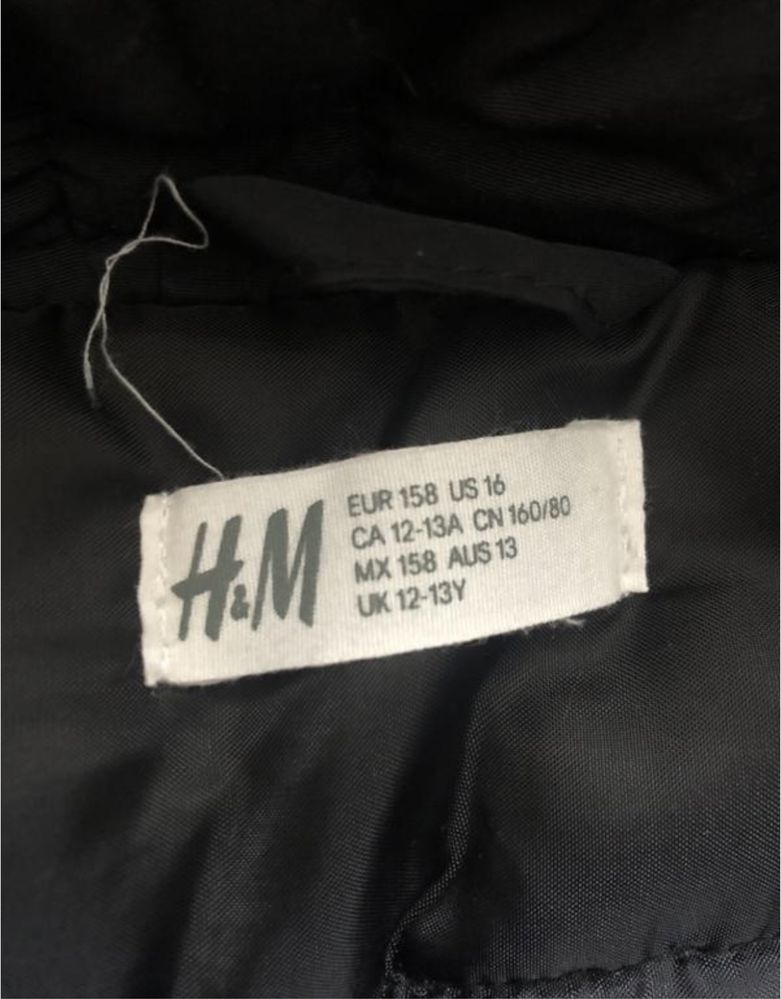 Подростковая куртка h&m зима