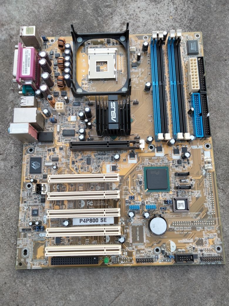 Motherboard ASUS 478-B Testada