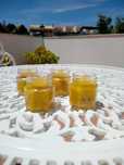 Velas em frasquinho colmeia 100% cera de abelha