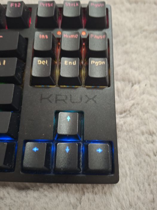 Klawiatura krux gaming minecraft fortnite do gier gamingowa Games