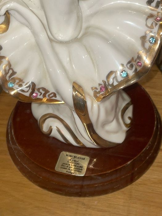 Busto limoges porcelana