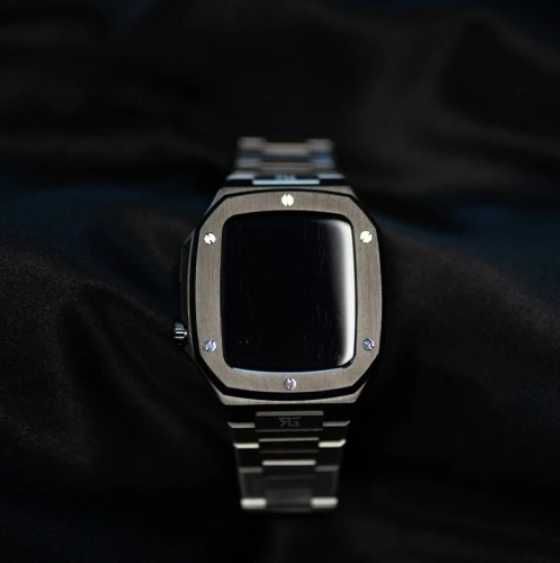 Bransoleta na Apple Watch srebrna  Ralph Giallo