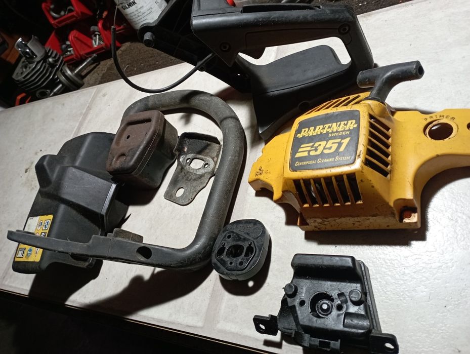 Oferuję części po pilarkach, Partner 351, Husqvarna,oraz Stihl.