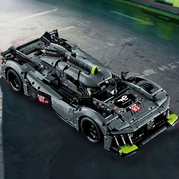 Конструктор Technic Peugeot 9X8 24H Le Mans Hybrid Hypercar Пежо