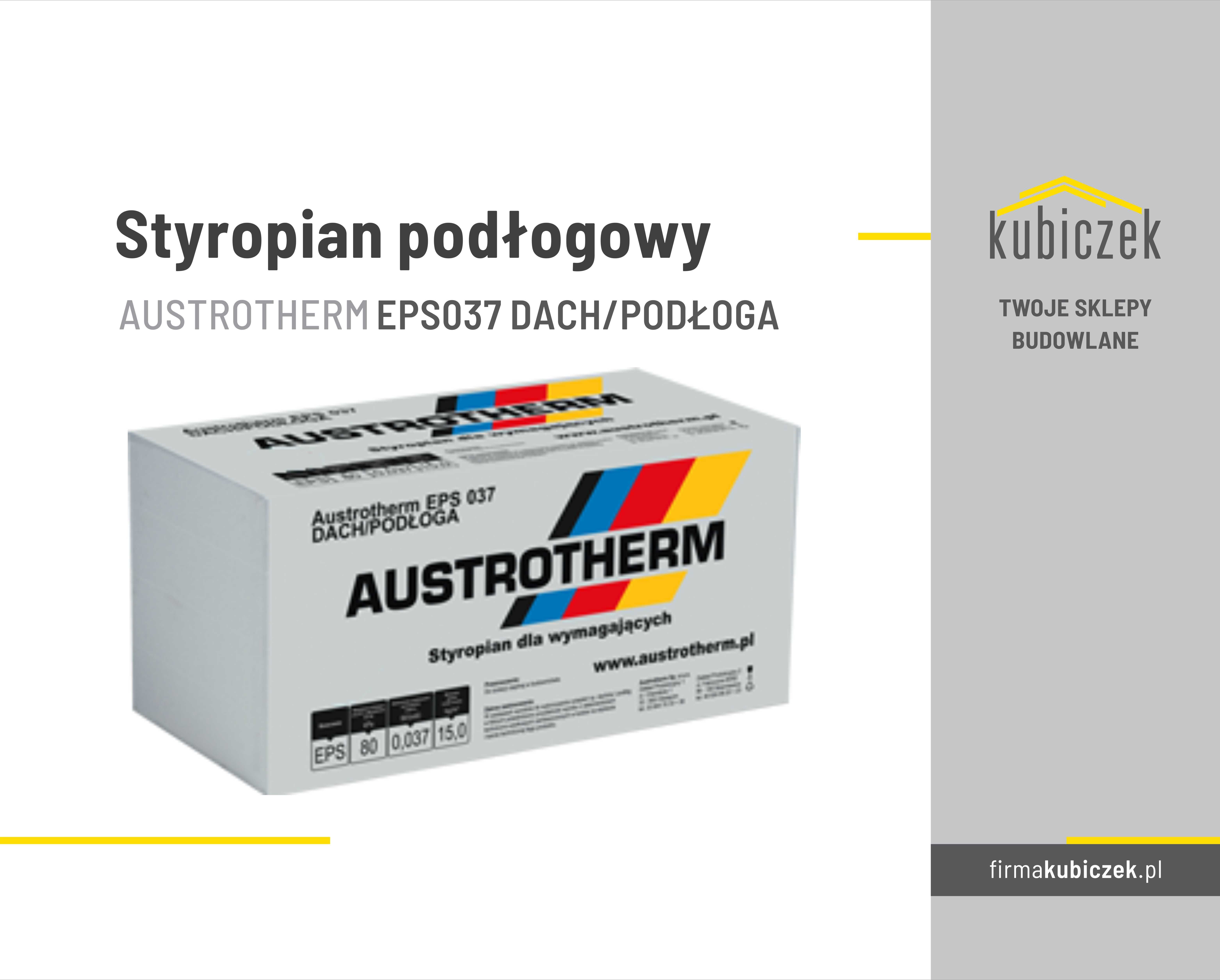 Styropian Austrotherm EPS 037 DACH/PODŁOGA