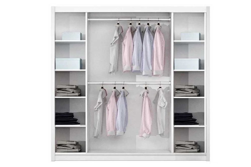 Szafa z lustrem z kolekcji Vigo 225x215x61 (5-kolorów)