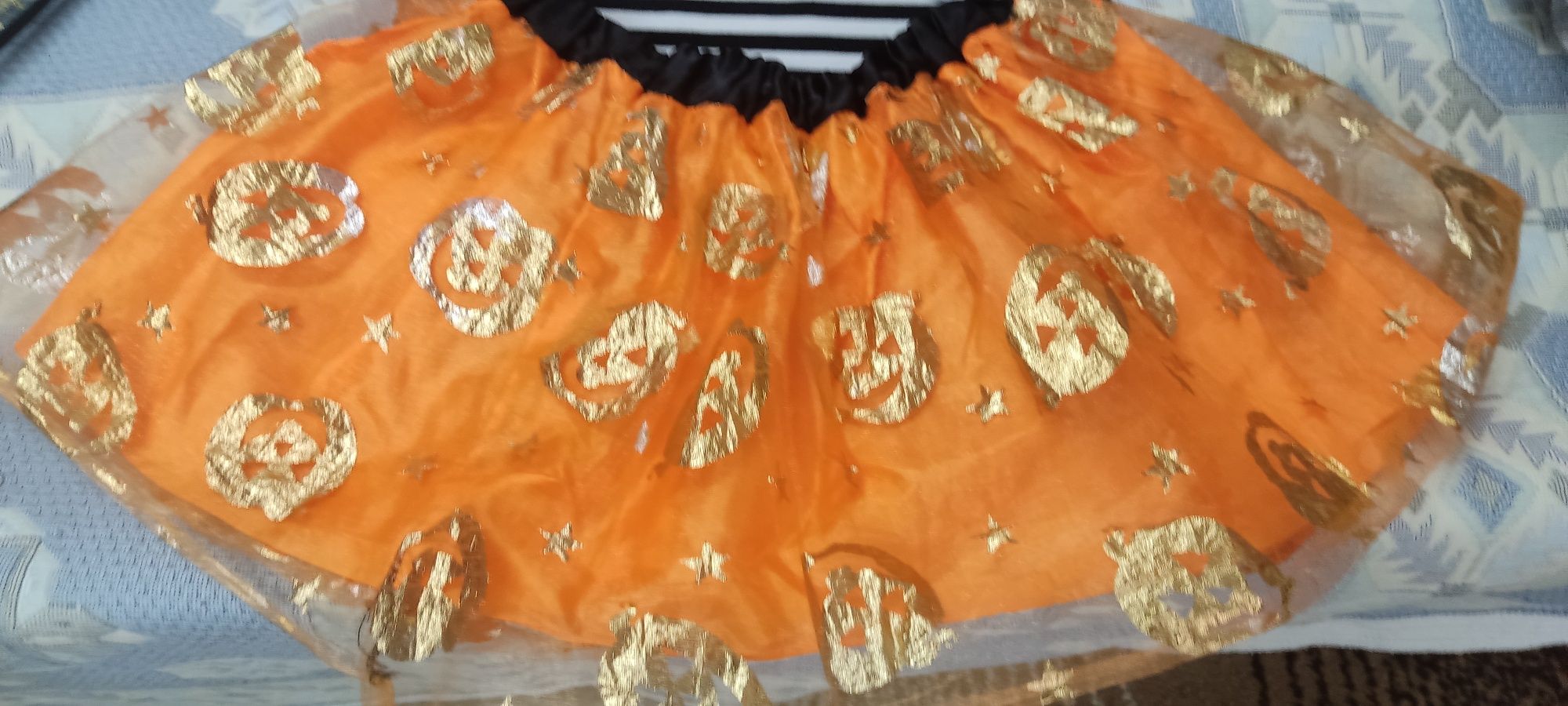 Halloween - conjunto menina + fato abobora
