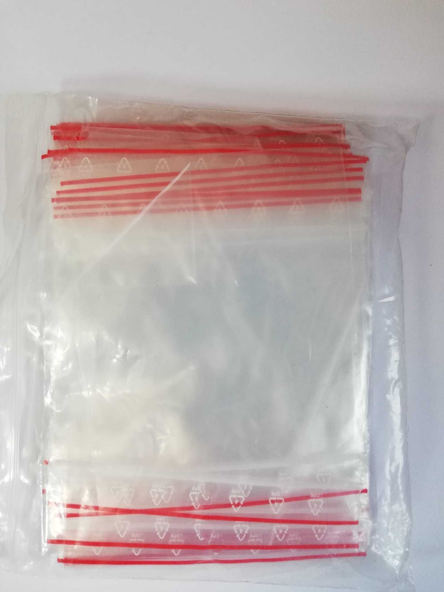 Woreczki torebki strunowe 10x10 cm 50 sztuk
