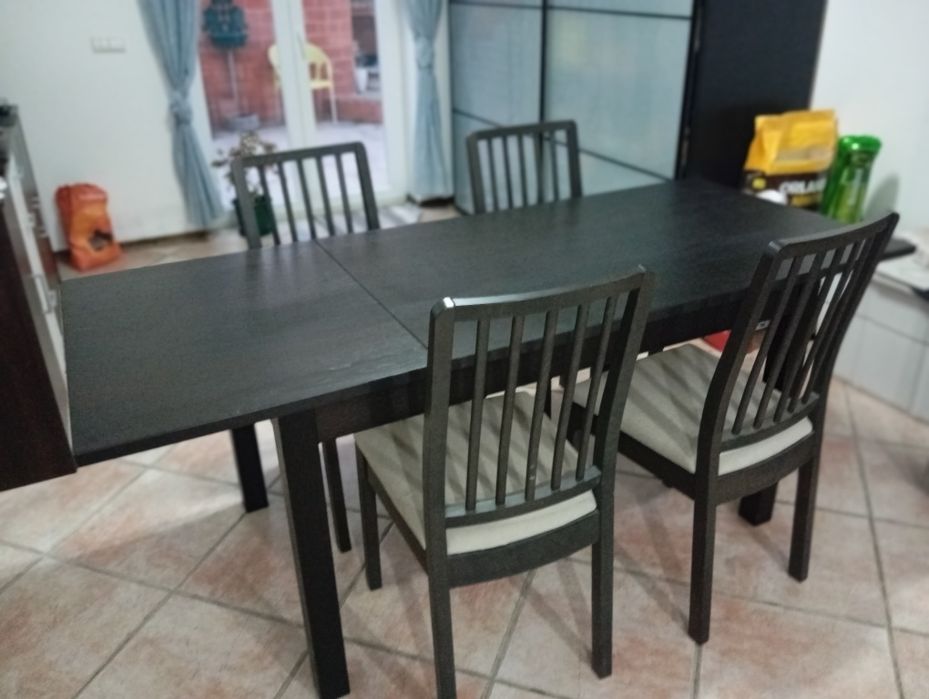 Mesa cozinha extensível como nova