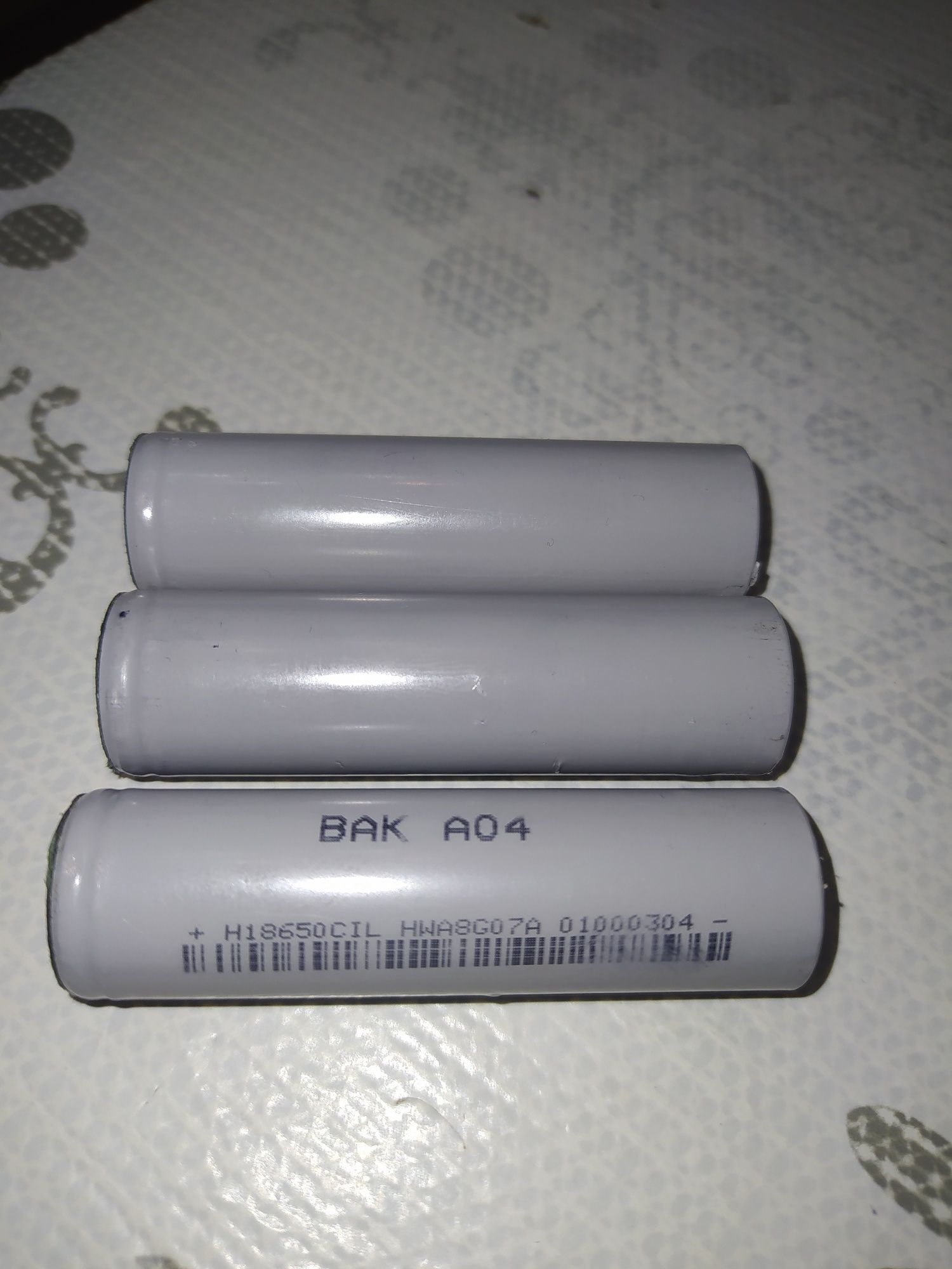 18650 2900 mAh аккумулятор H18650cil bak a04
