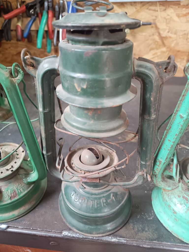 Lampy naftowe zestaw 6 sztuk
