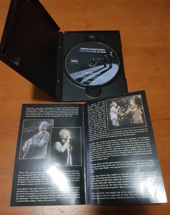 Coleção PAUL SIMON & GARFUNKEL (4 DVDS) Live Central Park