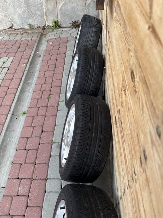 Komplet kół letnich 195/50 R15 Kumho Ecsta SPT na felgach ATS 4x100
