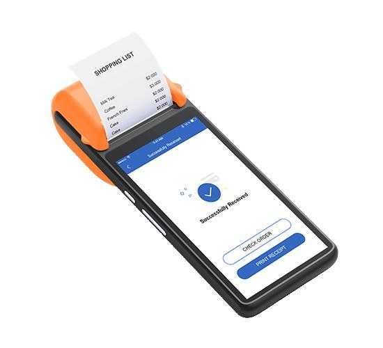 Terminal mobilny Telpo M1 Android 12, drukarka termiczna, Faktura VAT.