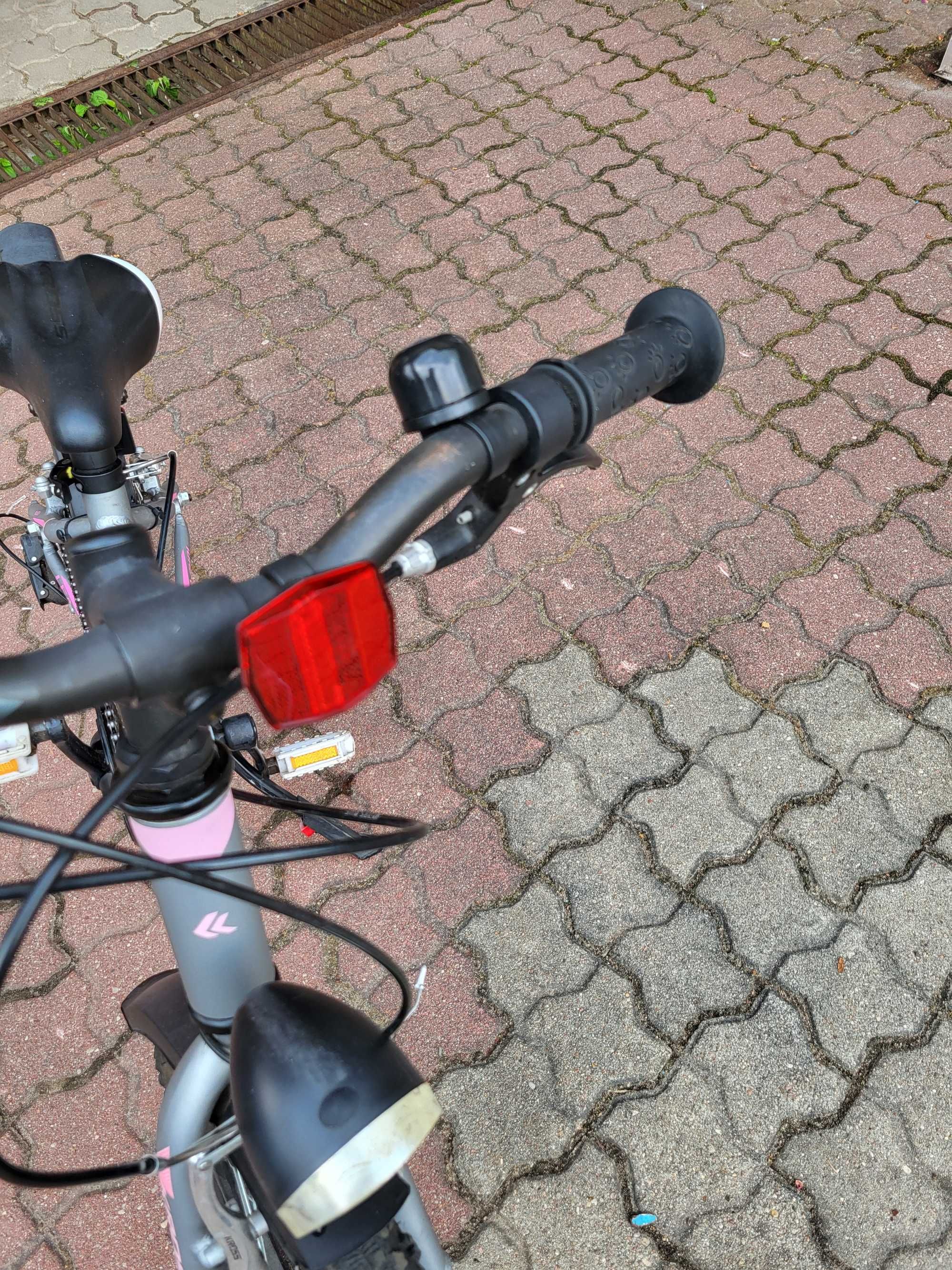 Rower Kross Lea Mini 1.0 srebrno-różowy mat
