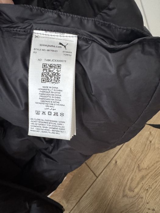 Пуховик куртка  puma