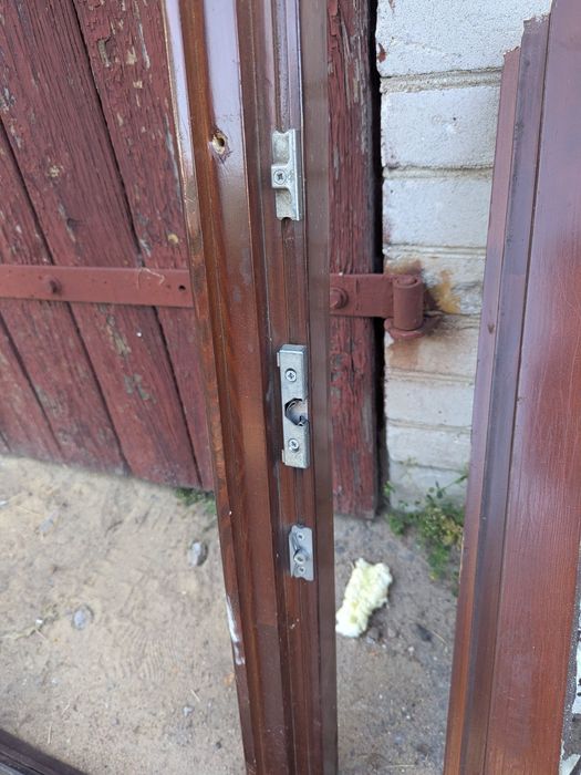 Drzwi balkonowe okucia rota bez futryny 75 x 214